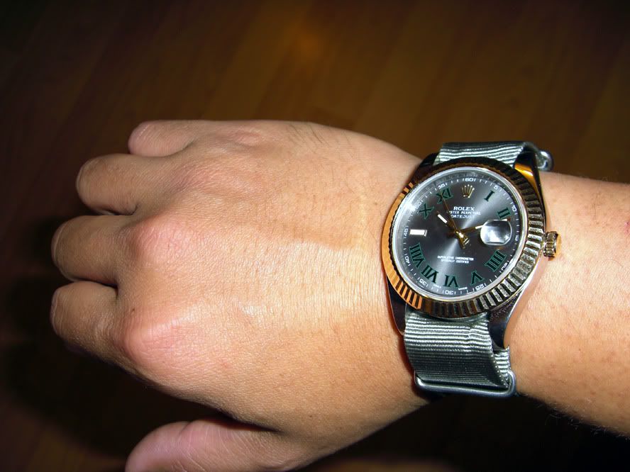 datejust on nato strap